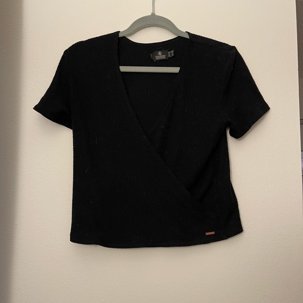 Black Cross Top